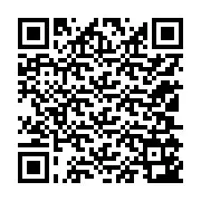 Código QR para número de telefone +12105143476