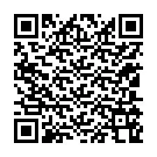 QR-Code für Telefonnummer +12105168452