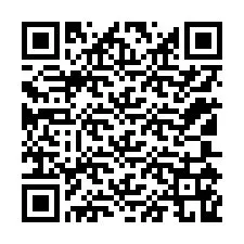 QR Code สำหรับหมายเลขโทรศัพท์ +12105169001