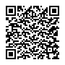 QR-Code für Telefonnummer +12105174126