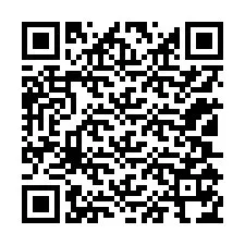 QR kód a telefonszámhoz +12105174175