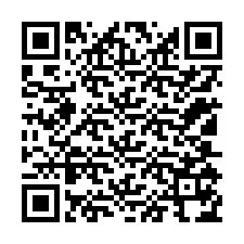 QR-koodi puhelinnumerolle +12105174191