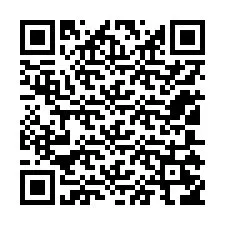 QR-код для номера телефона +12105256017