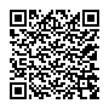 Kode QR untuk nomor Telepon +12105258849