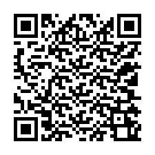 QR-код для номера телефона +12105260038