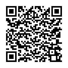 QR-Code für Telefonnummer +12105260806