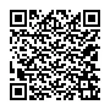 QR-koodi puhelinnumerolle +12105261573