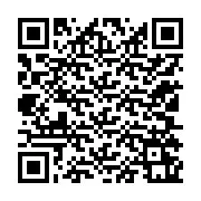 Código QR para número de teléfono +12105261636