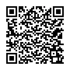 QR-Code für Telefonnummer +12105262567