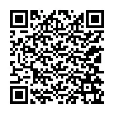 Código QR para número de telefone +12105265574