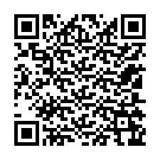 Código QR para número de teléfono +12105266447