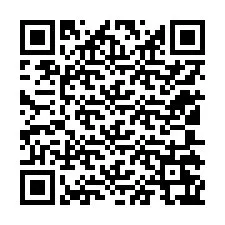 QR-koodi puhelinnumerolle +12105267806