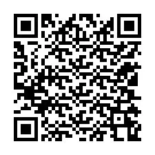 Codice QR per il numero di telefono +12105268076