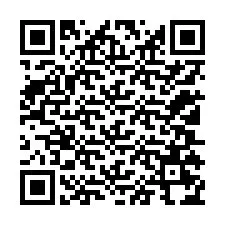 Código QR para número de teléfono +12105274579