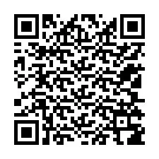 Codice QR per il numero di telefono +12105386623