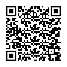 Kode QR untuk nomor Telepon +12105389563