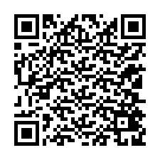 QR-code voor telefoonnummer +12105429672