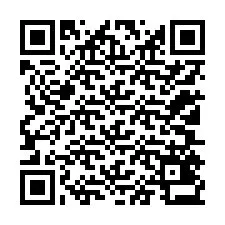 Código QR para número de telefone +12105433639