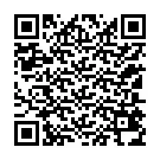 QR-код для номера телефона +12105434454