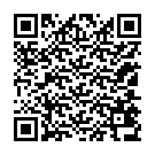 Kode QR untuk nomor Telepon +12105436585