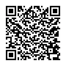 QR-koodi puhelinnumerolle +12105436586