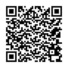 Código QR para número de teléfono +12105438517