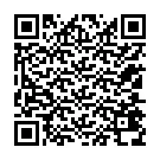 Código QR para número de teléfono +12105438983