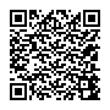 Código QR para número de telefone +12105442453