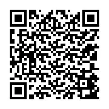 QR-code voor telefoonnummer +12105443006