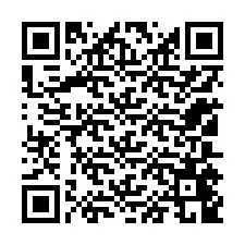 Código QR para número de telefone +12105449557