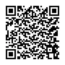 Código QR para número de teléfono +12105468454