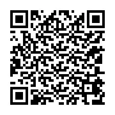 QR-code voor telefoonnummer +12105476012