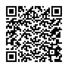 QR-Code für Telefonnummer +12105476013