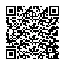 Codice QR per il numero di telefono +12105481338