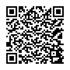 Código QR para número de teléfono +12105483221