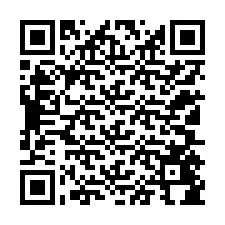 Código QR para número de teléfono +12105484734