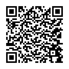 QR-код для номера телефона +12105484736