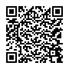 Código QR para número de teléfono +12105488925