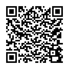 QR-код для номера телефона +12105490013