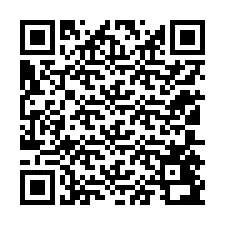 Código QR para número de teléfono +12105492716