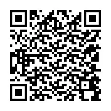 Código QR para número de telefone +12105498192