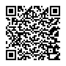 QR-код для номера телефона +12105610435