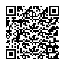 Código QR para número de teléfono +12105611404