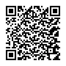 Código QR para número de telefone +12105614165