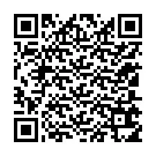 Codice QR per il numero di telefono +12105615446