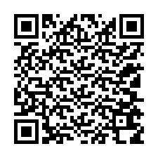 Código QR para número de teléfono +12105618334