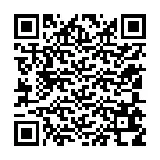 QR kód a telefonszámhoz +12105618506