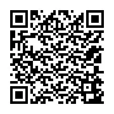 Código QR para número de telefone +12105643207