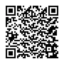 Codice QR per il numero di telefono +12105643427