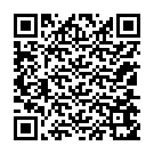 Código QR para número de telefone +12105651385